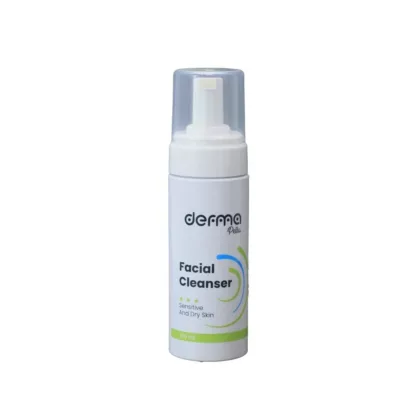 derma mousse nettoyante peaux seches et sensibles 150ml