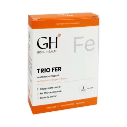 good health trio fer 30 gelules