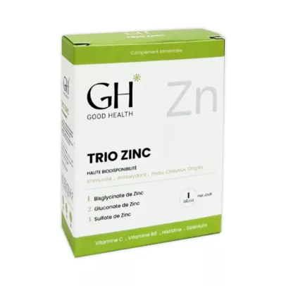 good health trio zinc 30 gelules