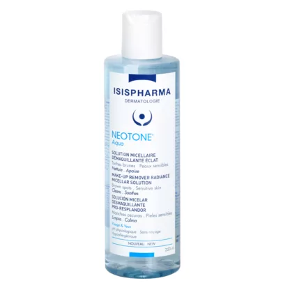 isispharma neotone aqua solution micellaire demaquillante eclat 250ml