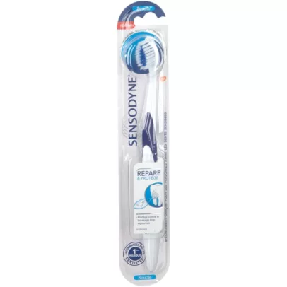 sensodyne brosse a dents repare et protege souple