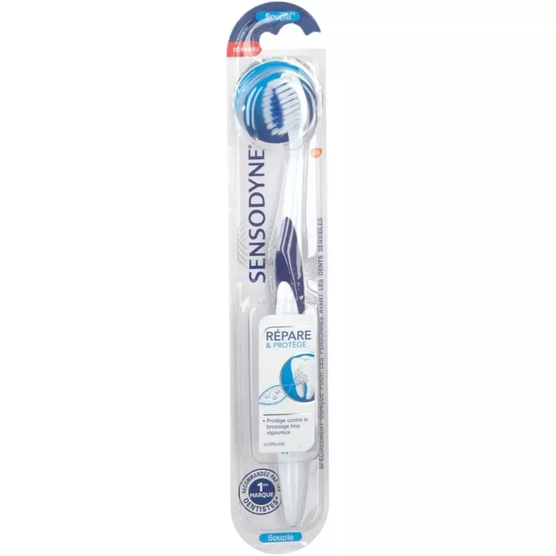 sensodyne brosse a dents repare et protege souple