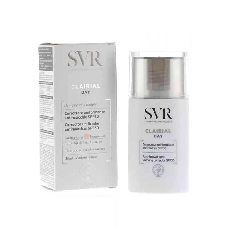 SVR CLAIRIAL DAY CORRECTEUR UNIFORMISANT ANTI TACHES SPF30 30ML