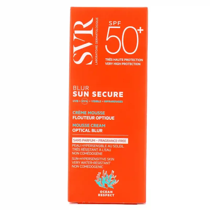 sun secure blur spf50+ sans parfum 50ml