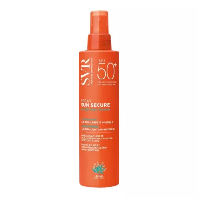 svr sun secure spray hydratant spf50+ 200ml